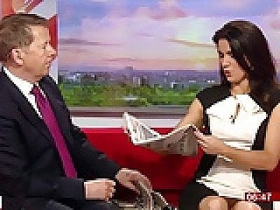 SUSANNA REID Huge UPSKIRT
