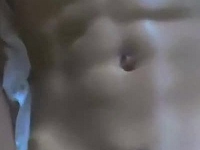 Petite babe with 6-pack stomach takes big dick