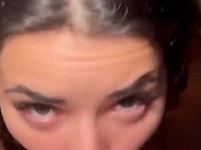 Cuty white young girl blowjob and Cumshot post 461 full video link in bio