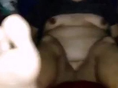 Married mexican busty banged while holding feet up.