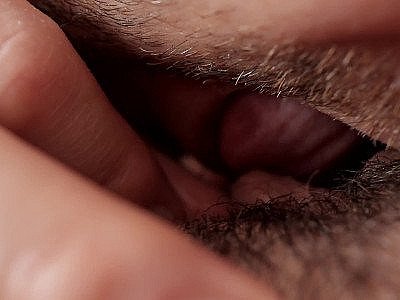 Amazing Closeup Asmr Hairy Vagina Licking from My First