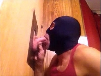 Huge dick gloryhole adventure