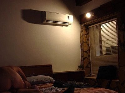 Real milf italian couple making love