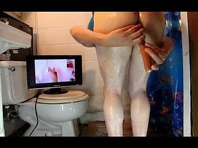 Bf buries meat deep up his tight butthole.