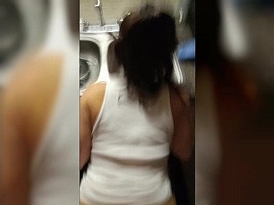 Someones mom getting banged in the kitchen