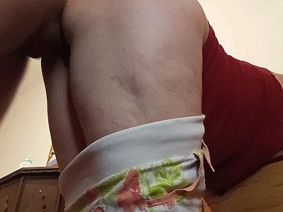 I sneaked into Woman Milf Stepmom room and I fucked her Ass