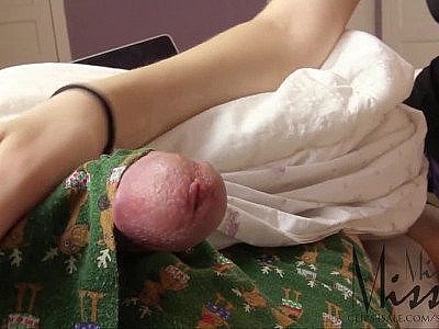 Momma helps son and blows his dick POV
