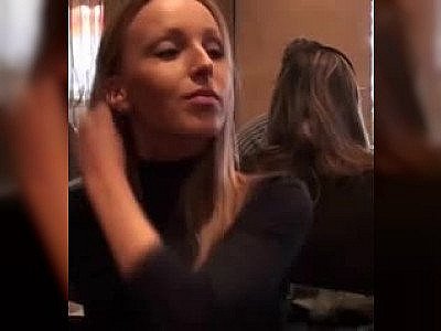 Public toilet bang threeway