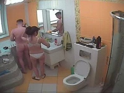 Husband makes a kick housewife