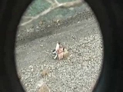 Homemade Screw on the Beach