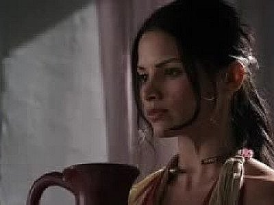 Celebrity Lucy Lawless in a birthday suit