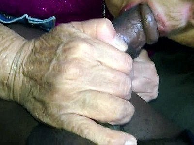 Old Korean Asian Girl Sucking BBC dry in car.