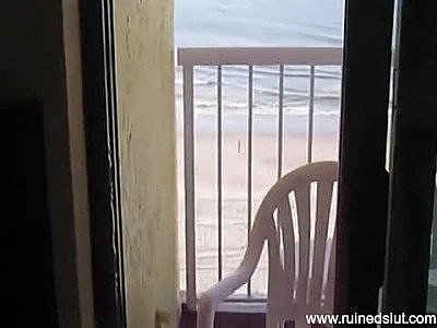 Room with a view for banging big ass milf