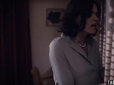 Paranoid housewife joined for a FFM to hubby and babysitter HD