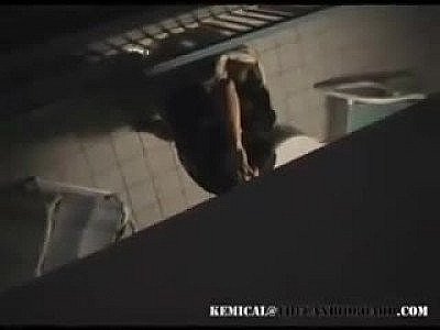 Sexy Couple Spied On Balcony