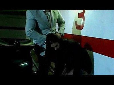 He surprises her in the parking lot and screws her