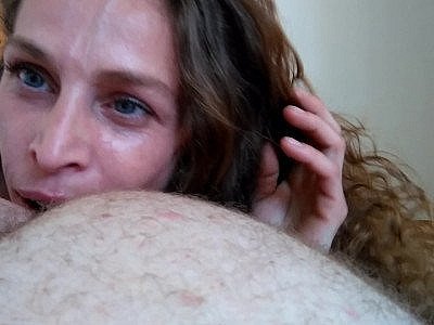 Lady rimming my ass