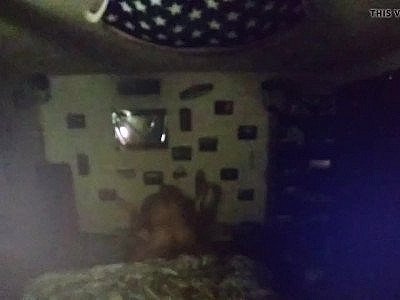 Girl spies on neighbors, before getting a turn of her own.