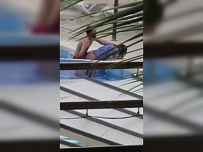 Lady blows penis at Game Stop