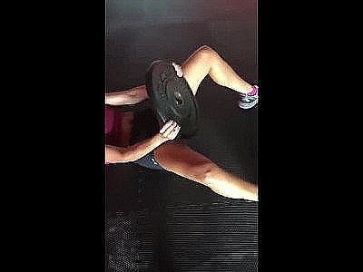 Hubby loves watching his beautiful housewife