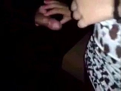 Gf jerks off strangers in the gloryhole booth