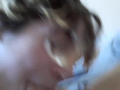 Cuty Young girl Beauty Blows and Swallows