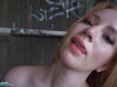 Public Agent Big Tits Red head Kiara Lord Fucked in a Tight Dress