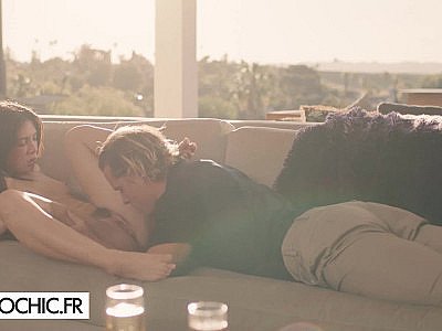 Passionate sex with a beautiful brunette